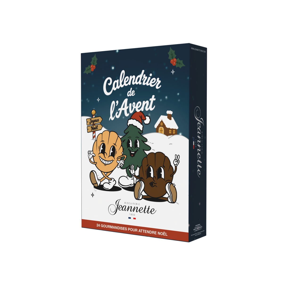 Calendrier de l'Avent Enfant 2026 | Assortiment de Noël 600g