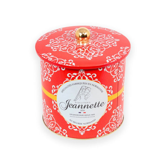 Assortiment de Madeleines | Boîte Métal Rouge Normandie 300g