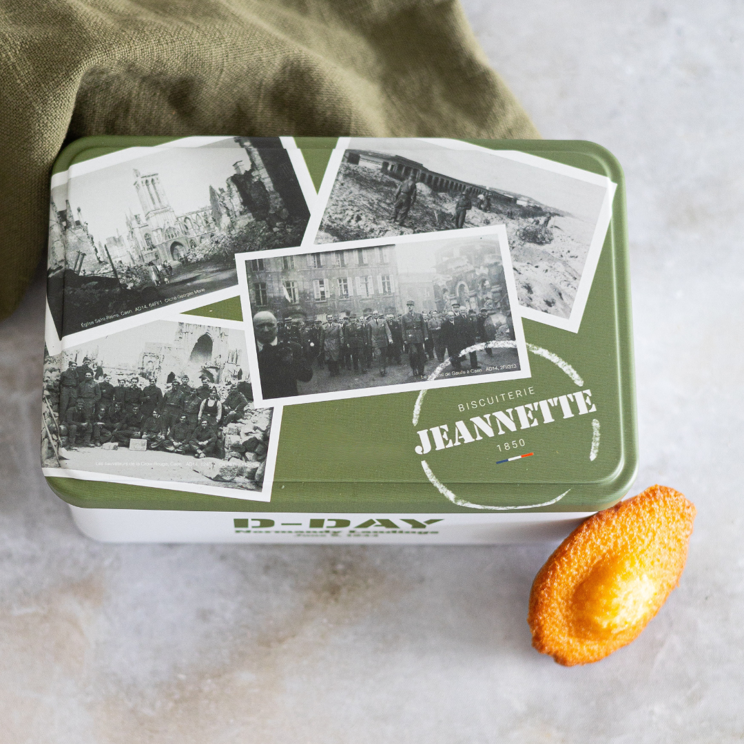 Assortiment de Madeleines | Boîte à sucres D-DAY 200g