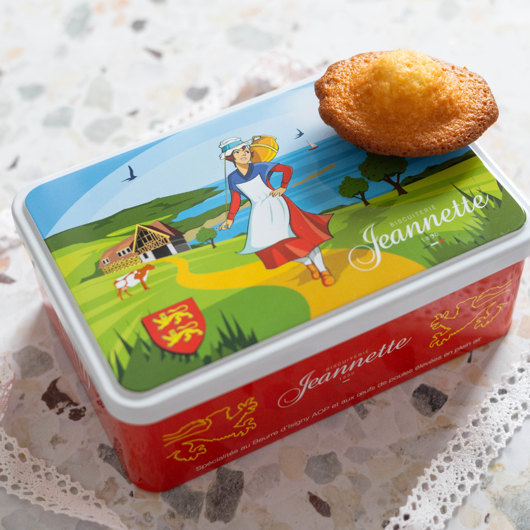 Madeleines Nature | Boîte à sucres Normandie 200g