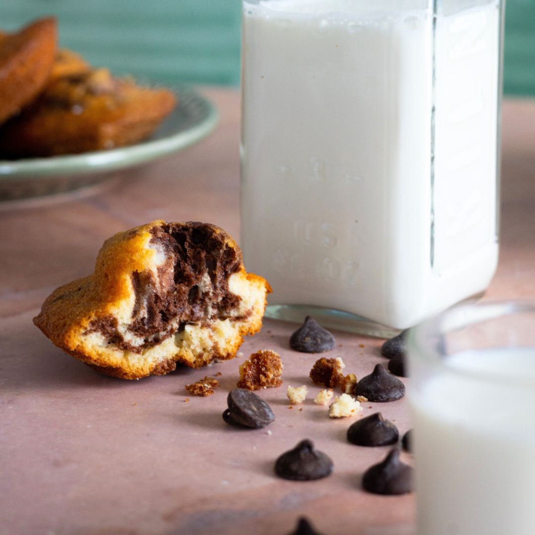 Madeleines Choco/Nature | Boîte Blanche 250g