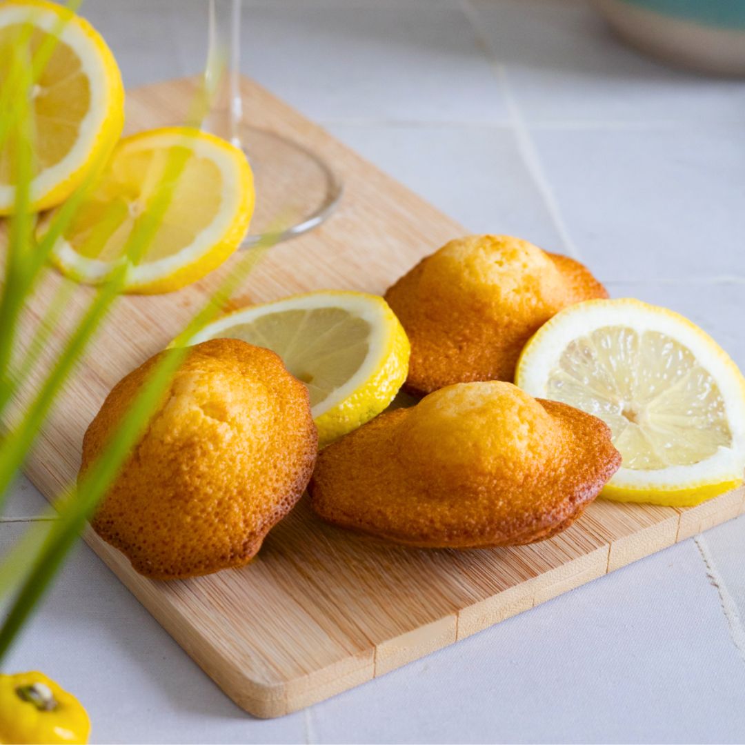 Madeleines Saveur Citron | Boîte Blanche 250g