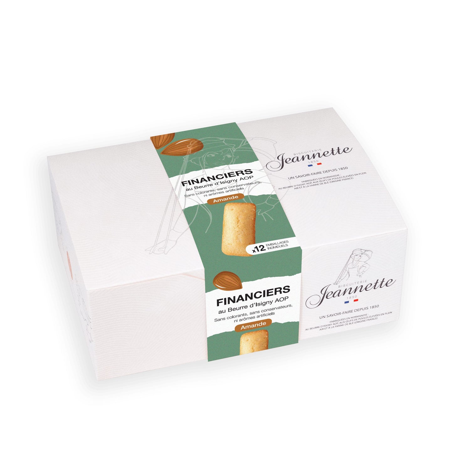 Boîte de Financiers à l'Amande