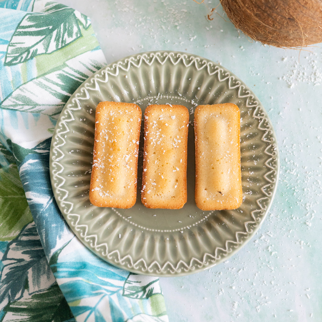 Financiers Noix de Coco | Boîte blanche 300g