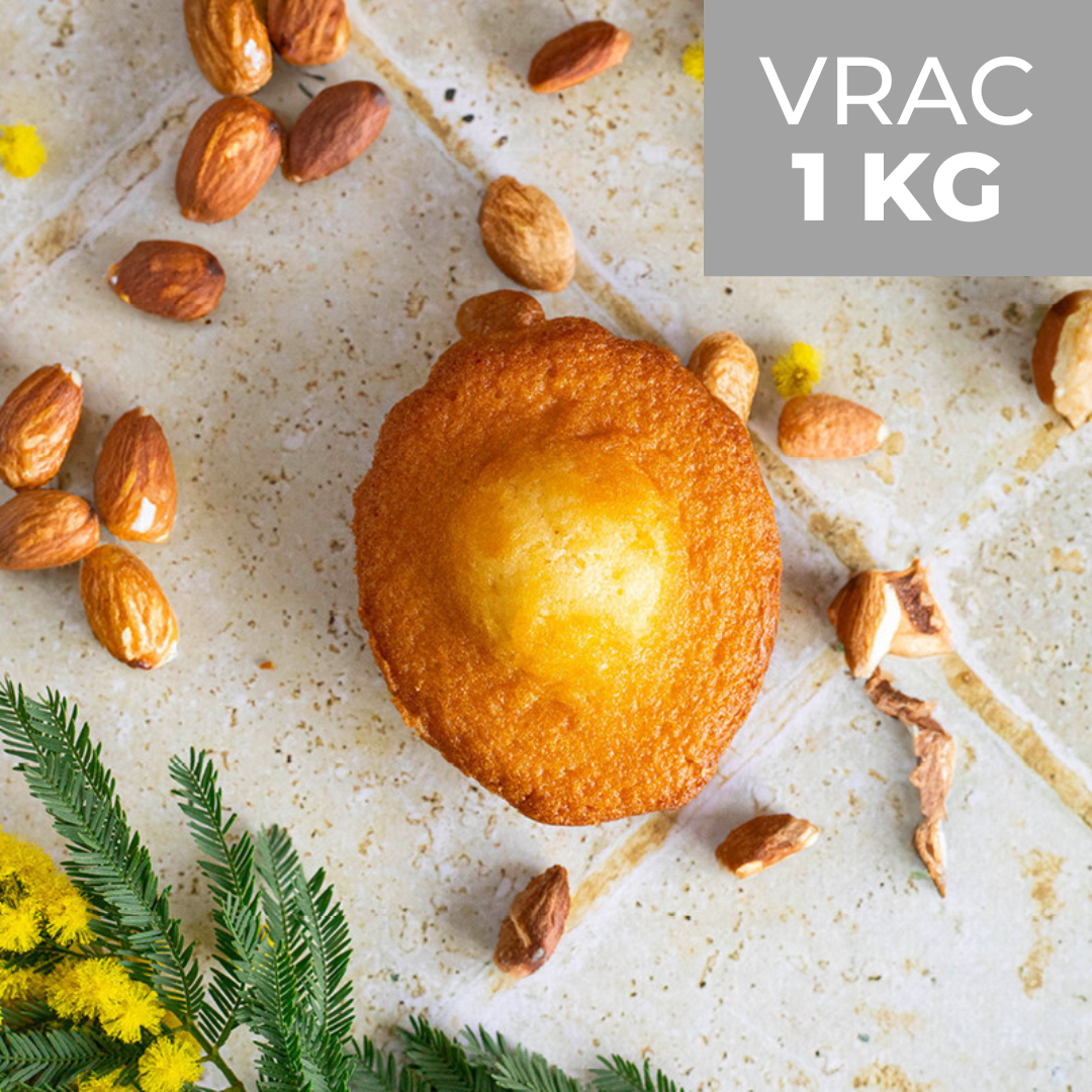Madeleines à l'Amande en vrac 1kg