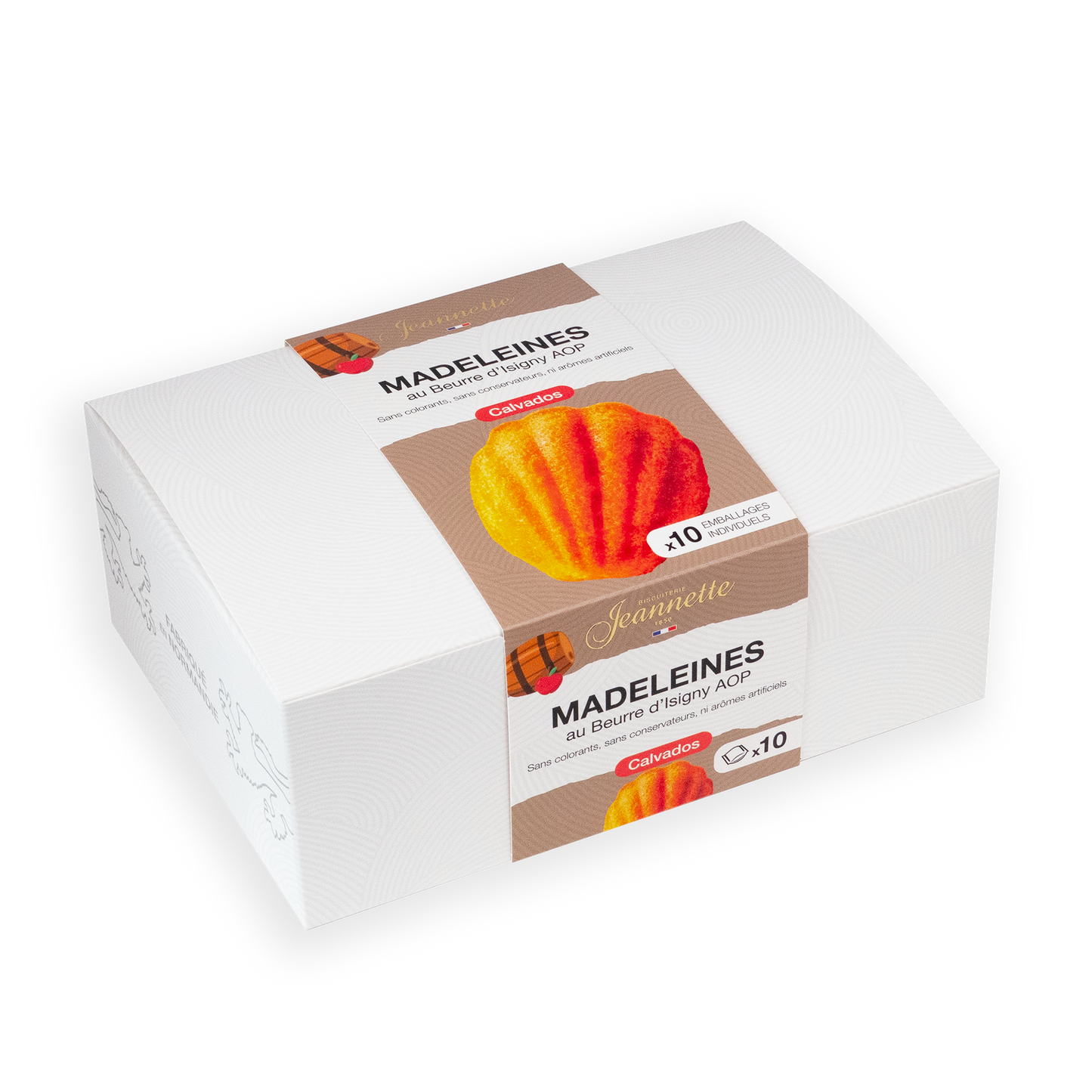 Madeleines Calvados | Boîte Blanche 250g