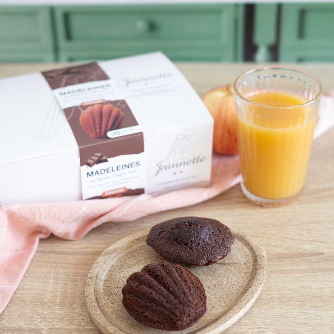 Madeleines Chocolat | Boîte Blanche 250g
