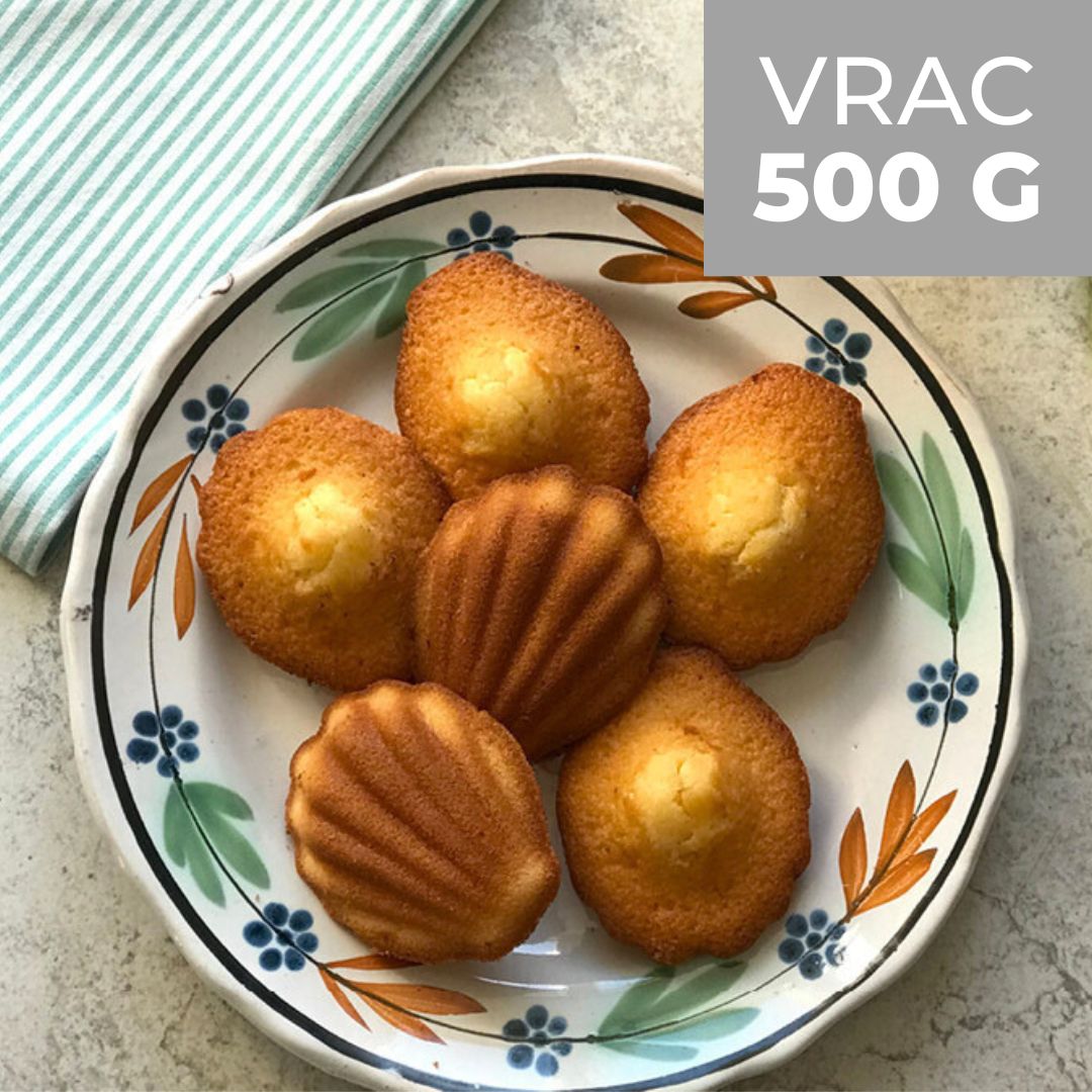 Madeleines Nature Bio en vrac 500g