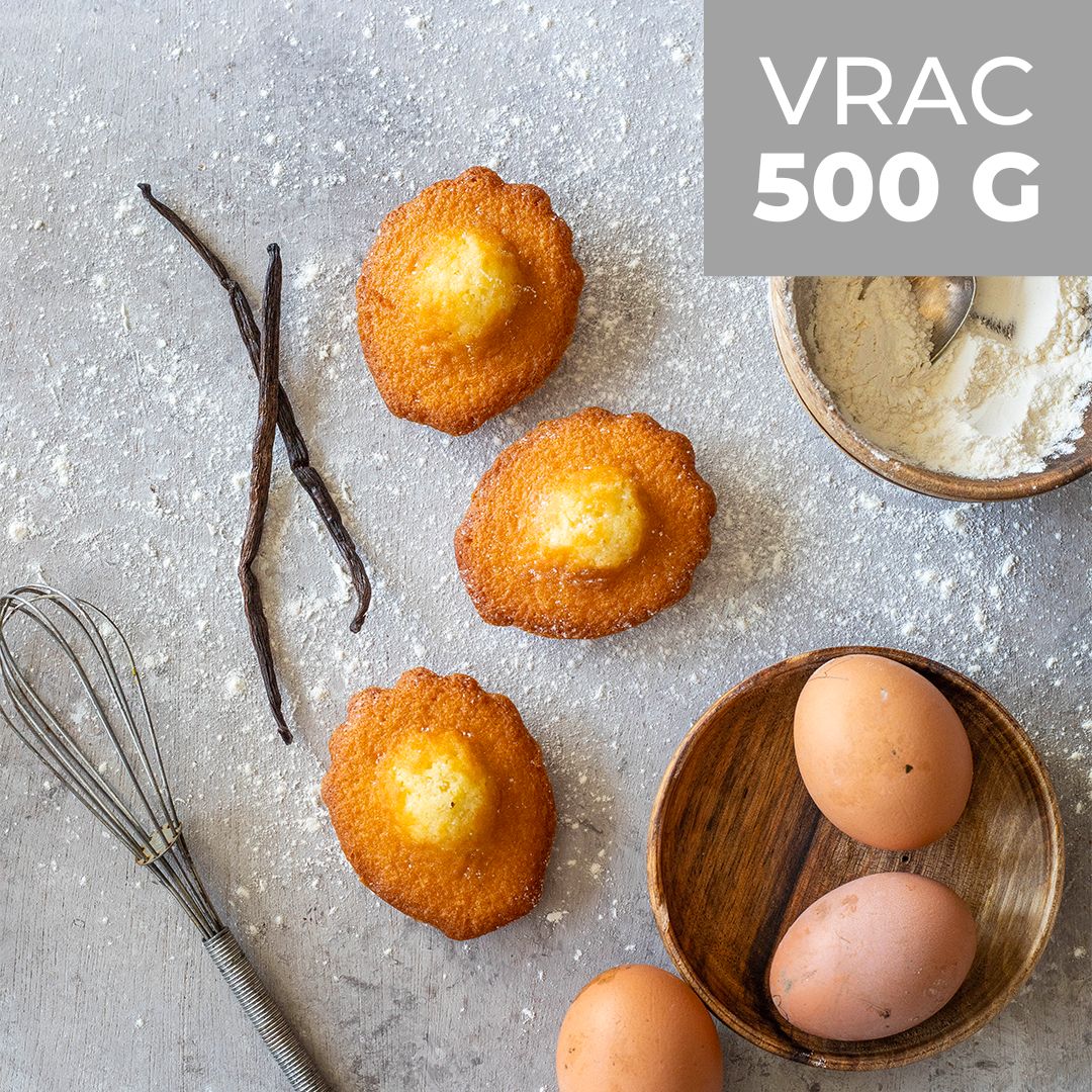 Madeleines à la Vanille en vrac 500g
