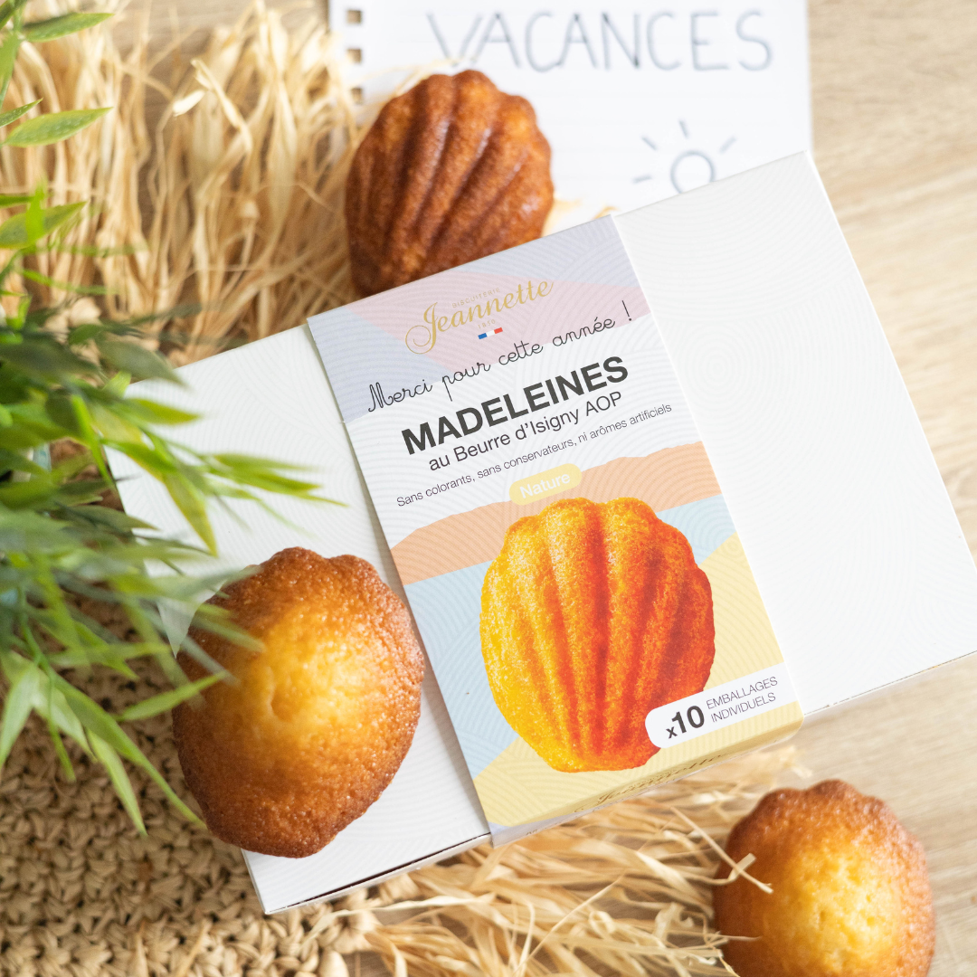 Madeleines Nature | Boîte Merci pour cette Année 250g
