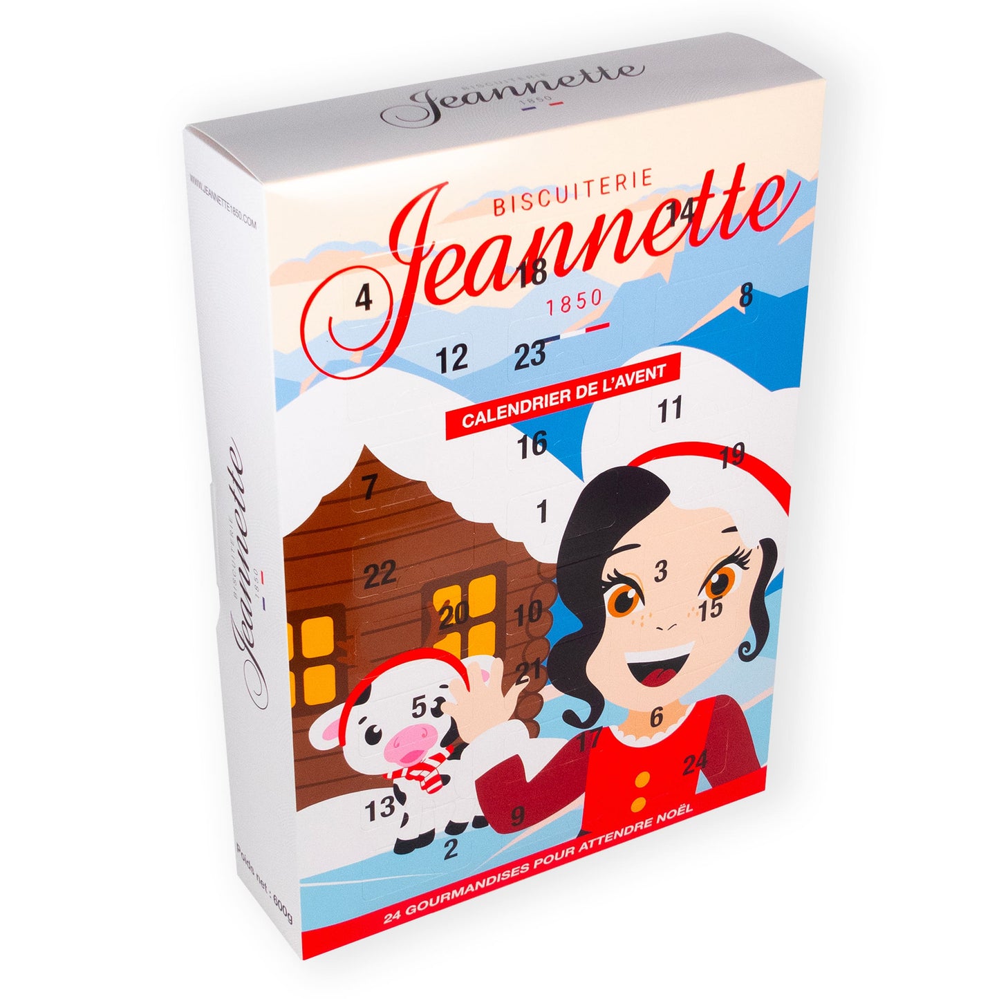 Calendrier de l'Avent Enfant | Assortiment de Noël 600g