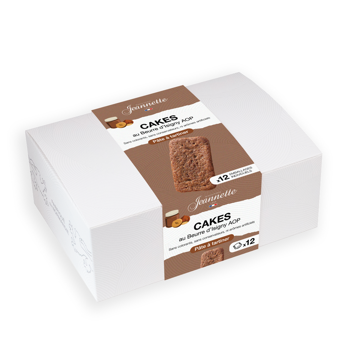 Cakes Pâte à Tartiner | Boîte Blanche 300g