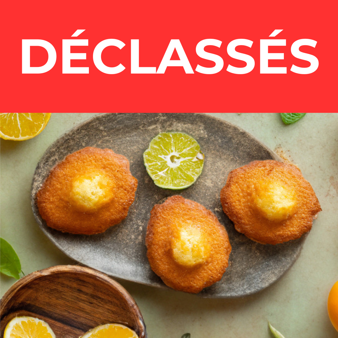Madeleines Saveur Yuzu | Déclassés Vrac 1kg