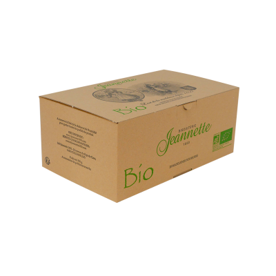 Box of 20 organic pure butter madeleines
