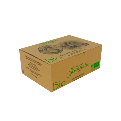 Box of 10 organic pure butter madeleines