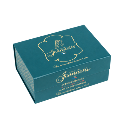 Madeleines Nature | Coffret Aimanté Bleu Canard 250g