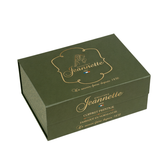 Madeleines Nature | Coffret Aimanté Vert Olive 250g