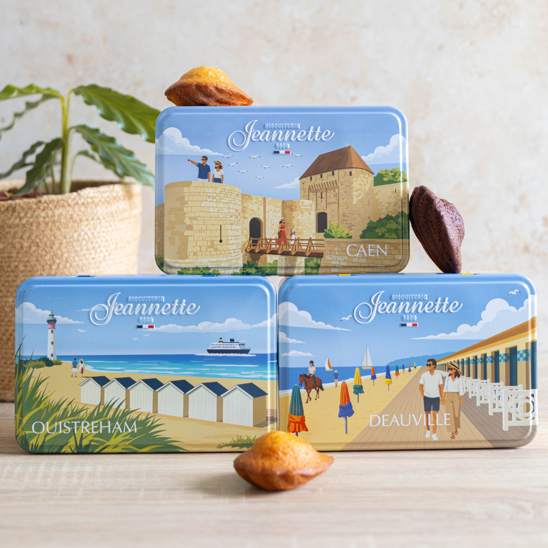 Assortment of Madeleines | Caen Sugar Tin 200g
