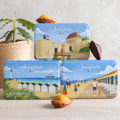 Assortment of Madeleines | Caen Sugar Tin 200g