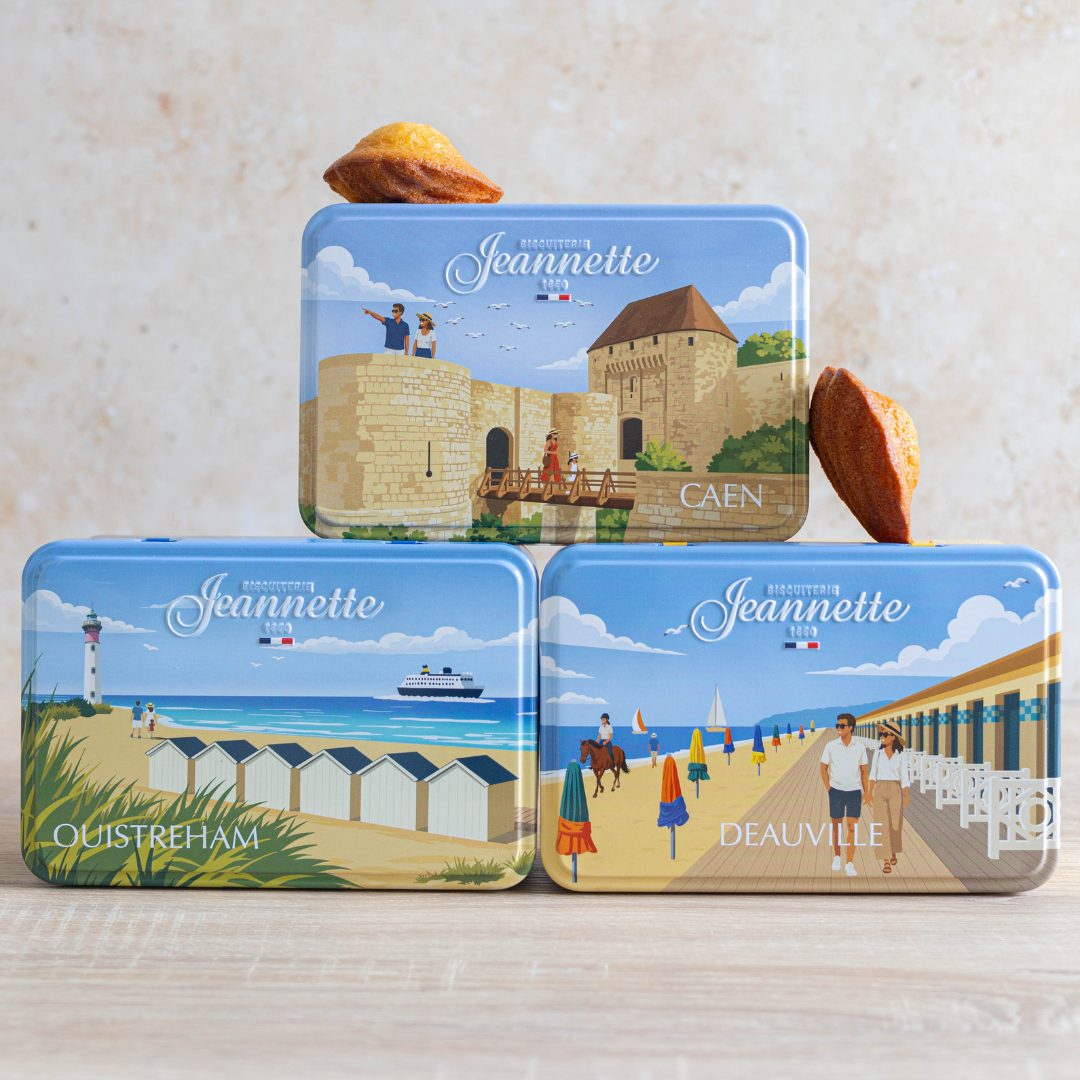 Classic Madeleines | Caen Sugar Tin 200g