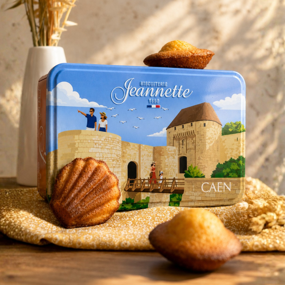Classic Madeleines | Caen Sugar Tin 200g