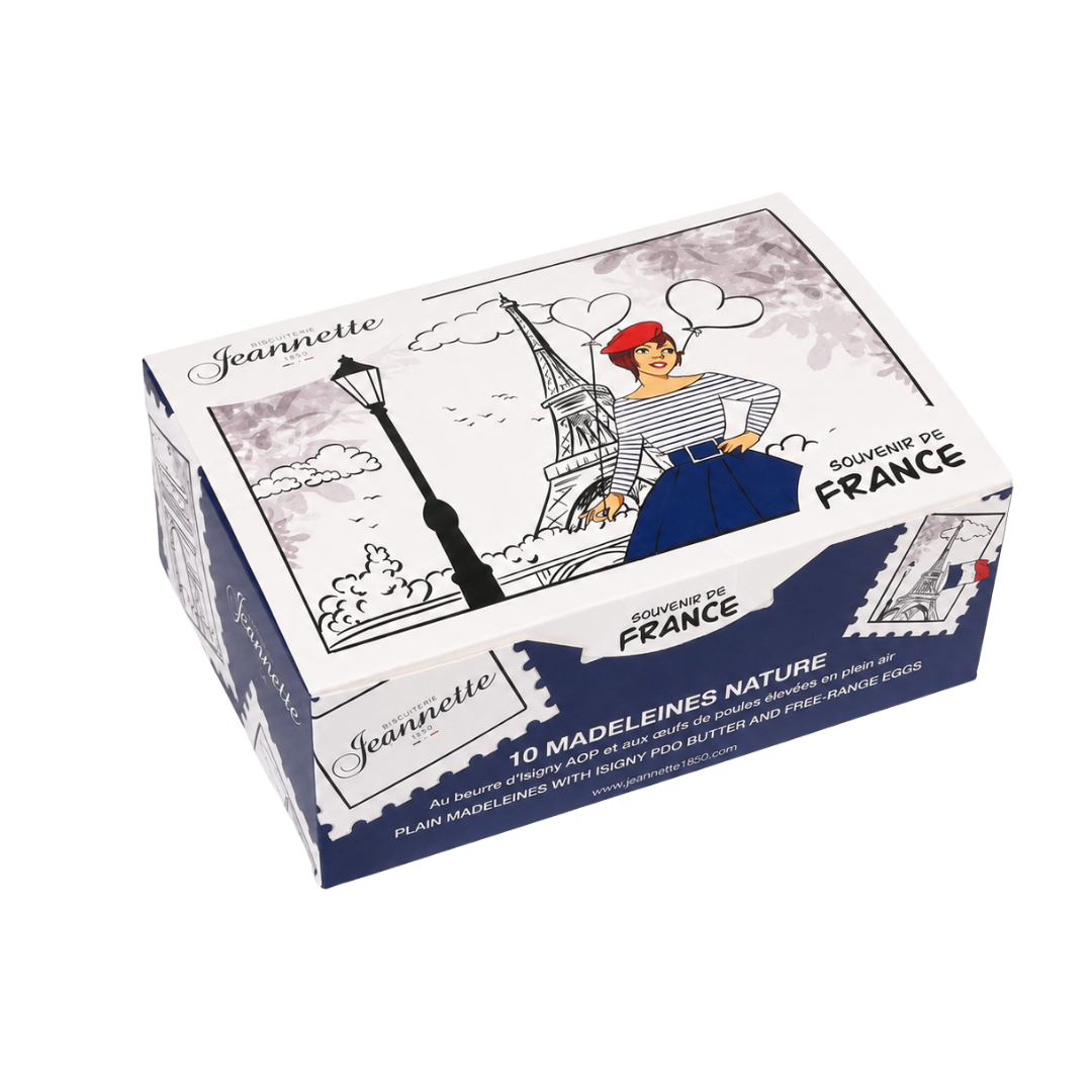 Classic Madeleines | Souvenir of France Box 250g