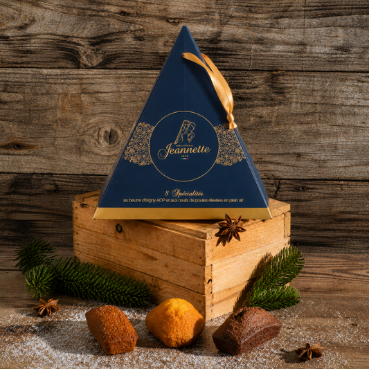 Assortiment de Madeleines | Pyramide Bleue 200g