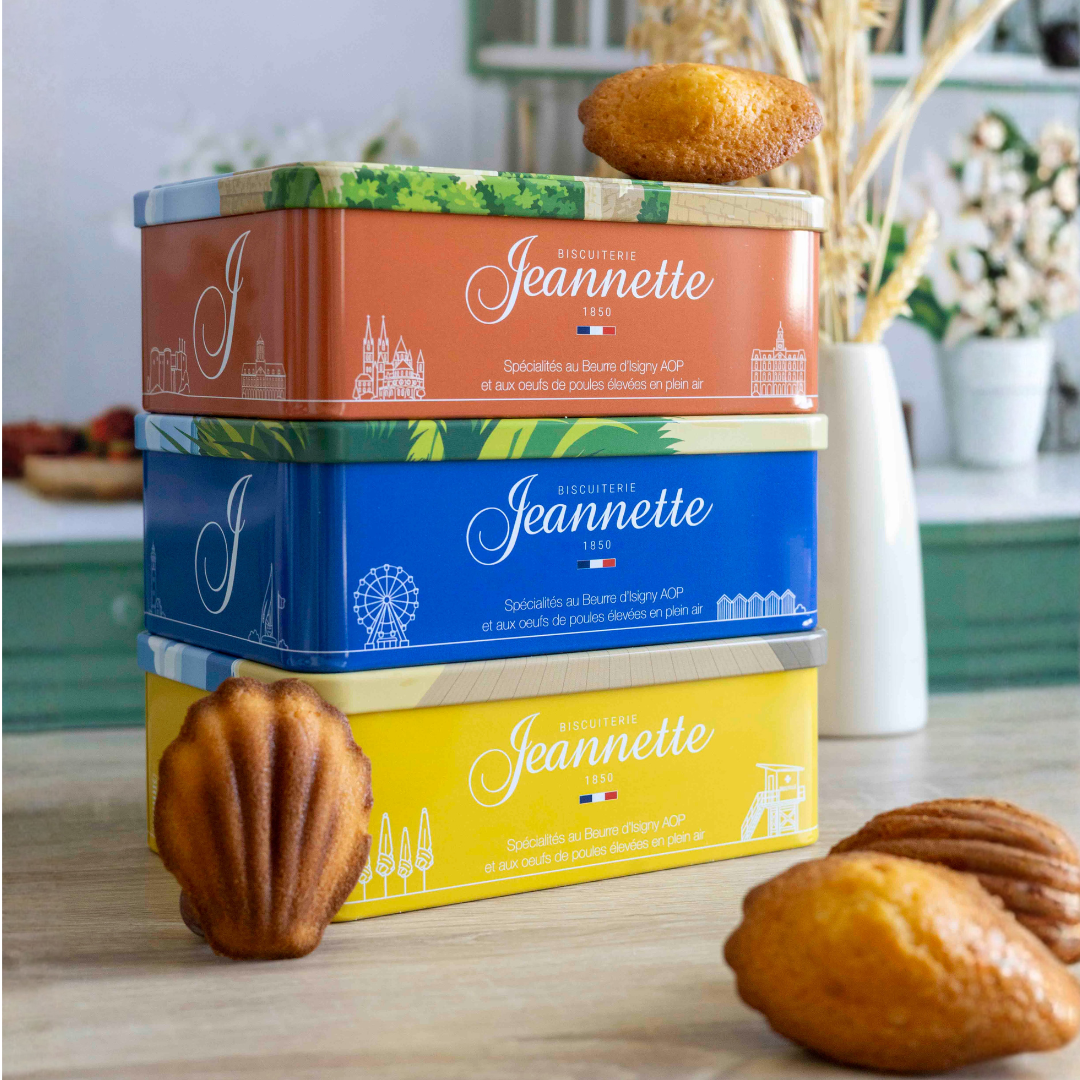 Classic Madeleines | Caen Sugar Tin 200g