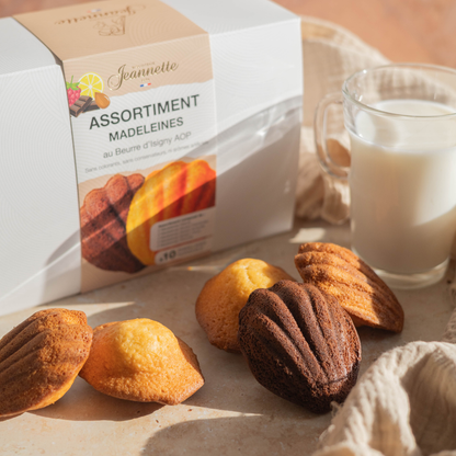 Assortiment de Madeleines | Boîte Blanche 250g