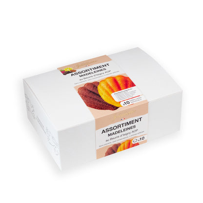Assortiment de Madeleines | Boîte Blanche 250g