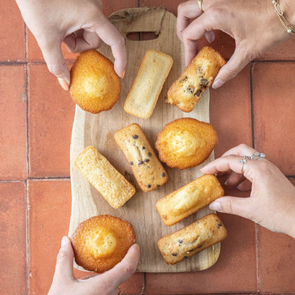 Madeleines Cakes et Financiers à partager