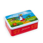 Boîte à sucres de Madeleines avec illustration Normandie