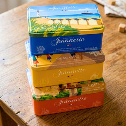 Madeleines Nature | Boîte à sucres Caen 200g