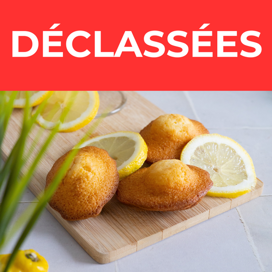 Madeleines Saveur Citron | Déclassées Vrac 1kg
