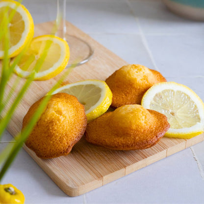 Madeleines Saveur Citron | Boîte Blanche 250g