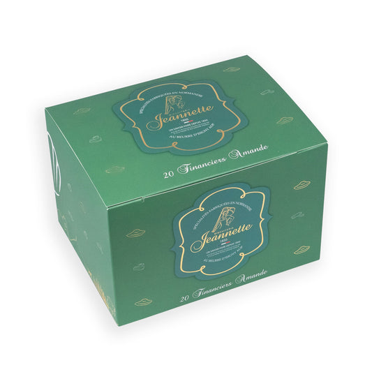 Coffret gourmandise de Financiers à l'Amande