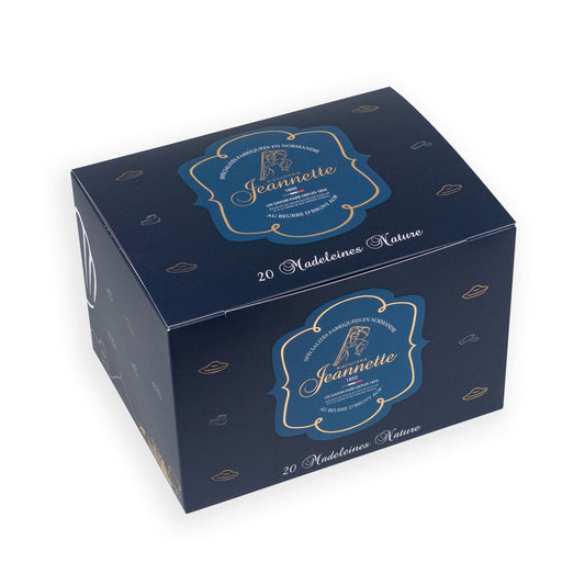 Coffret gourmandise de Madeleines Nature