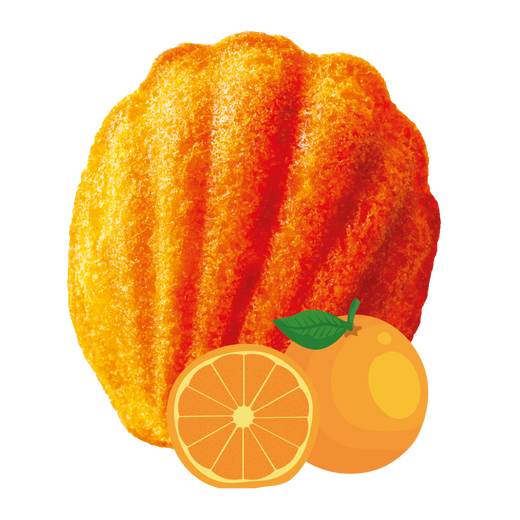 Citrus Flavour Madeleine