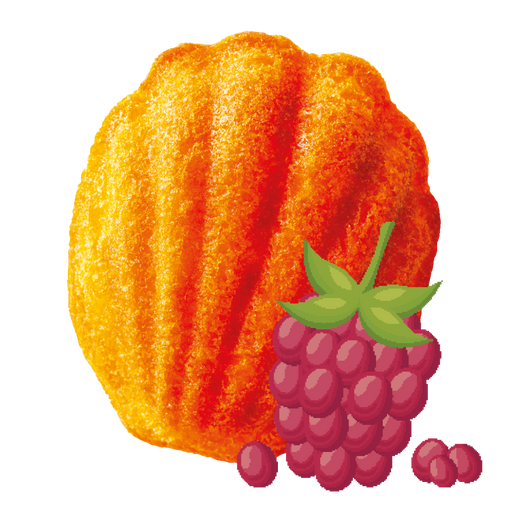Raspberry Madeleine