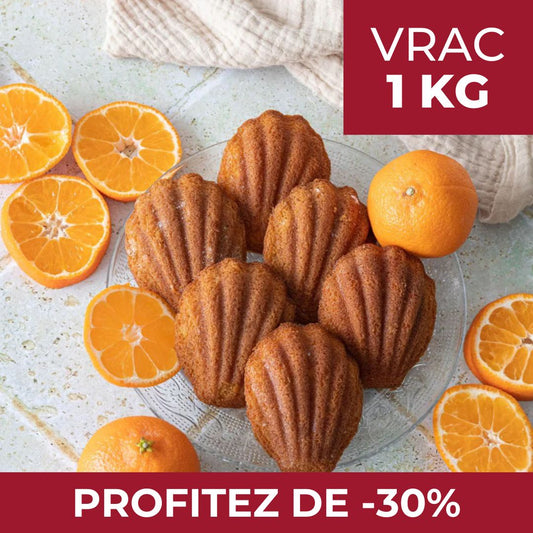 Madeleines Saveur Agrumes | Vrac 1kg