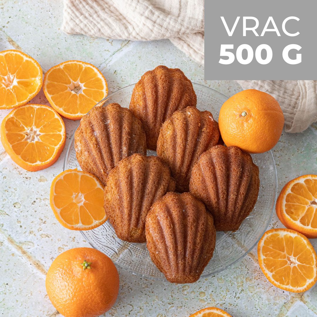 Madeleines aux Agrumes en vrac 500g