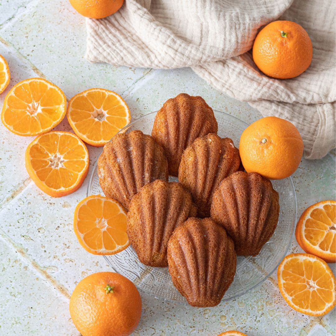 Madeleines aux Agrumes