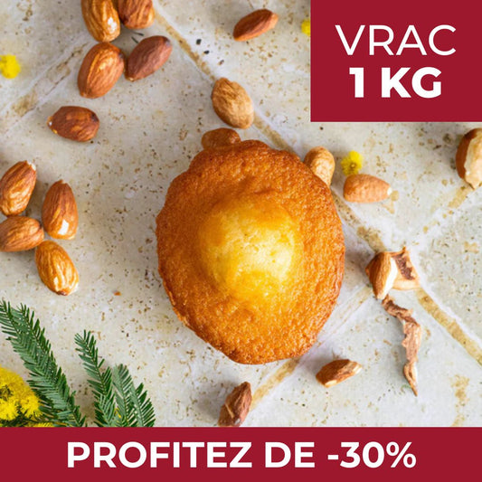 Madeleines Saveur Amande | Vrac 1kg