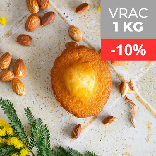 Madeleines Saveur Amande | Vrac 1kg
