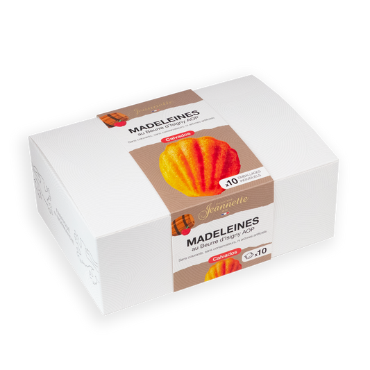 Madeleines Calvados | Boîte Blanche 250g