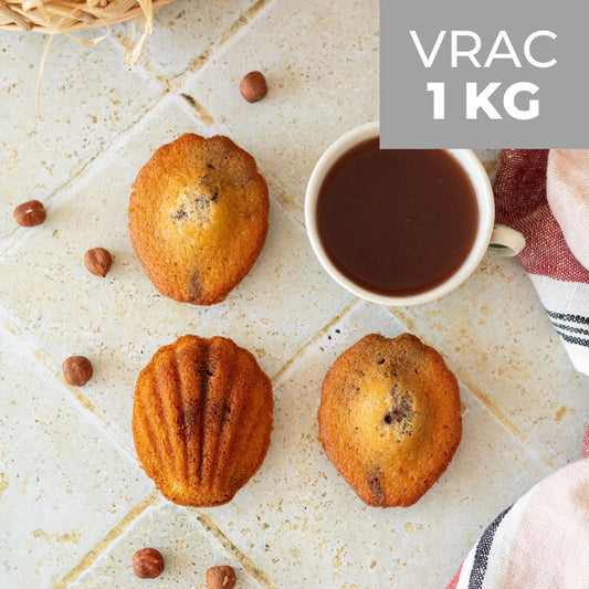 Madeleines Choco/Noisettes | Vrac 1kg