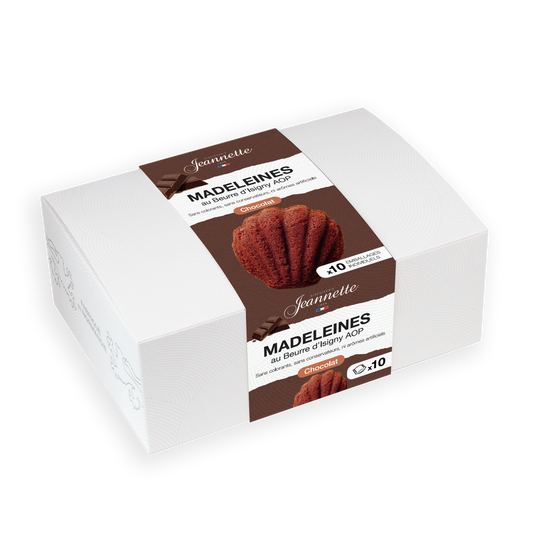 Madeleines Chocolat | Boîte Blanche 250g