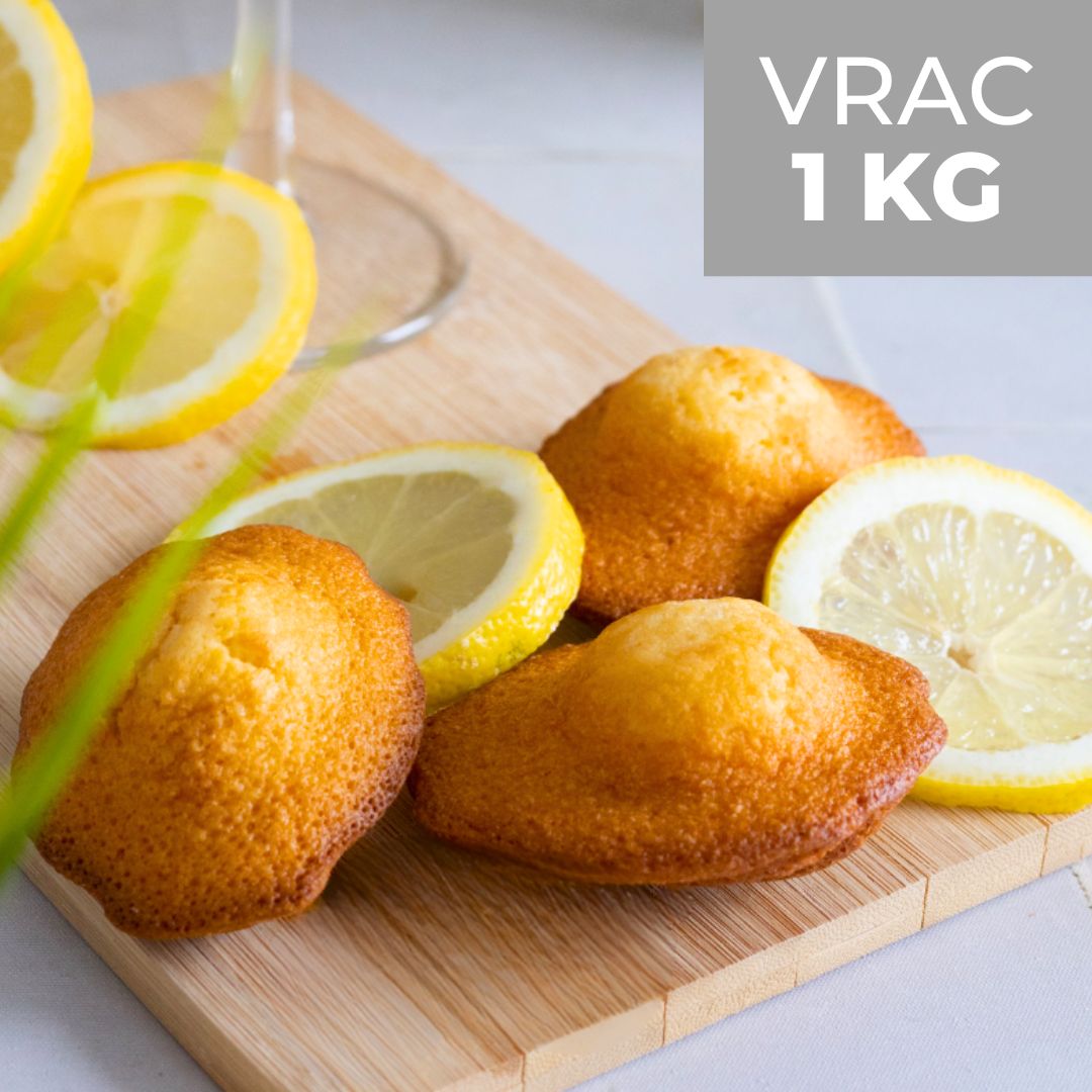 Madeleines Saveur Citron | Vrac 1kg