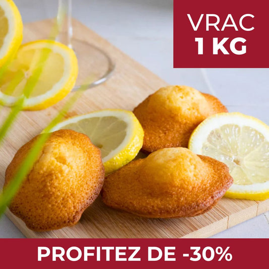 Madeleines Saveur Citron | Vrac 1kg