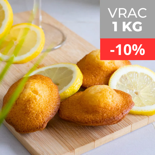 Madeleines Saveur Citron | Vrac 1kg
